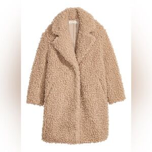 H&M Cozy Tan Teddy Jacket